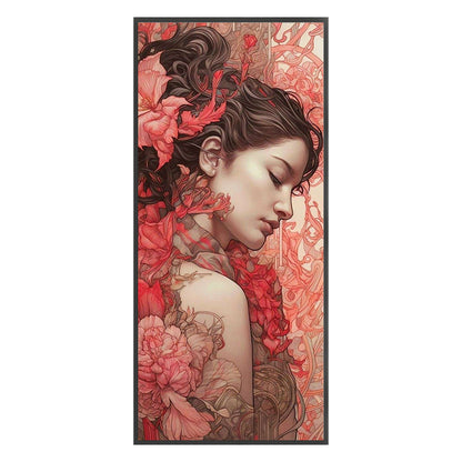 Girl - 11CT Stamped Cross Stitch 40*90CM