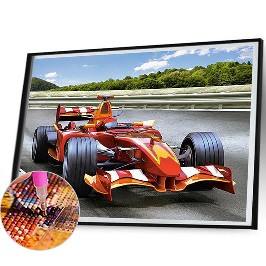 Karting - Full Round Drill Diamond Painting 50*40CM
