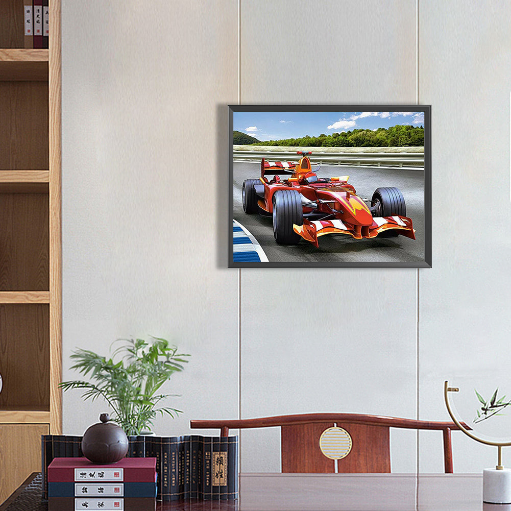Karting - Full Round Drill Diamond Painting 50*40CM