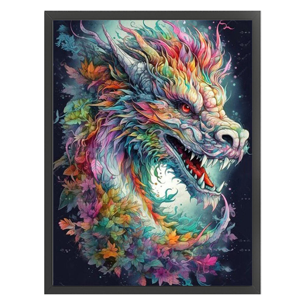 Dragon - 11CT Stamped Cross Stitch 40*55CM