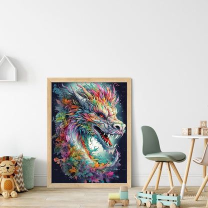 Dragon - 11CT Stamped Cross Stitch 40*55CM