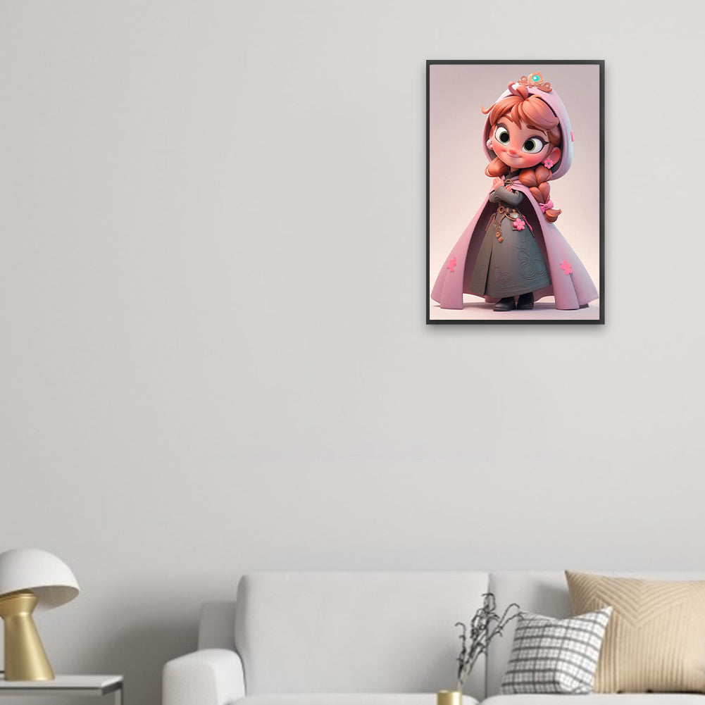Frozen - Anna - Full Square Drill Diamond Painting 20*30CM