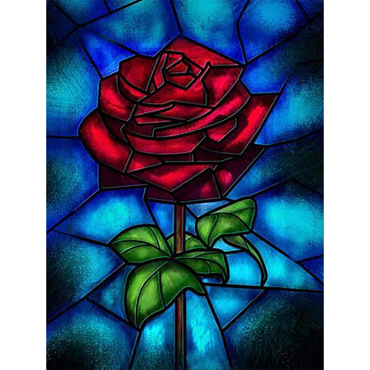 Rose - Full Square Drill Diamond Painting 30*40CM