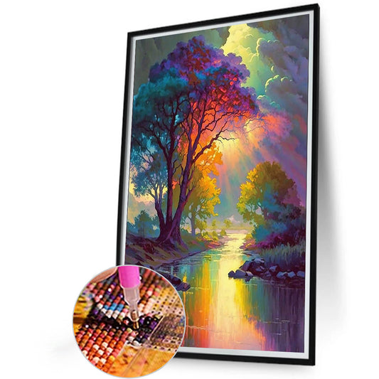 Quiet Night - Full Round Drill Diamond Painting 40*60CM