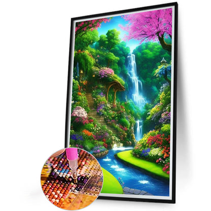 Stream - AB Round Drill Diamond Painting 40*60CM