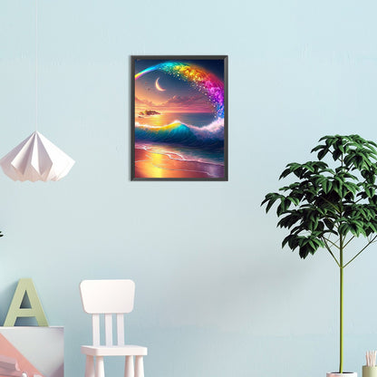 Colorful World - Full Round Drill Diamond Painting 30*40CM