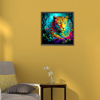 Leopard - Full Round Drill Diamond Painting 30*30CM