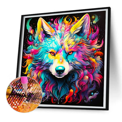 Wolf - Full Round Drill Diamond Painting 30*30CM