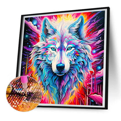 Wolf - Full Round Drill Diamond Painting 30*30CM