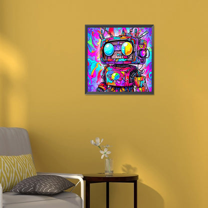 Robot - Full Round Drill Diamond Painting 30*30CM