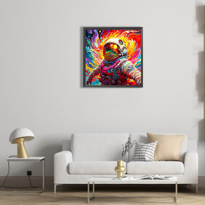 Astronaut - Full Round Drill Diamond Painting 30*30CM