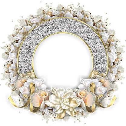 Garlands Of Various Colors - Full Round Drill Diamond Painting 30*30CM