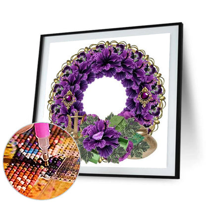 Garlands Of Various Colors - Full Round Drill Diamond Painting 30*30CM