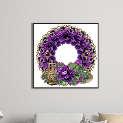Garlands Of Various Colors - Full Round Drill Diamond Painting 30*30CM