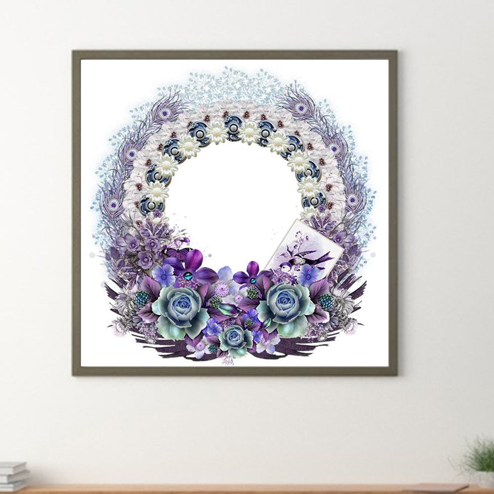 Garlands Of Various Colors - Full Round Drill Diamond Painting 30*30CM