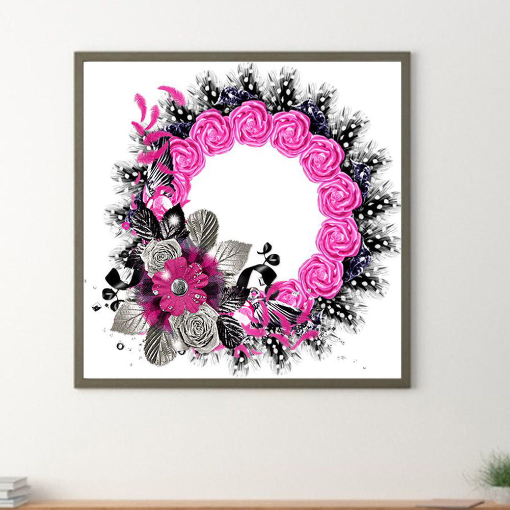 Garlands Of Various Colors - Full Round Drill Diamond Painting 30*30CM