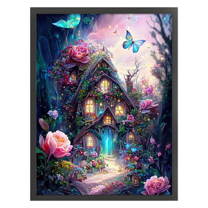 Dream Tree House - 11CT Stamped Cross Stitch 50*65CM