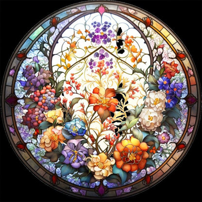 Blooming - Full Round Drill Diamond Painting 30*30CM