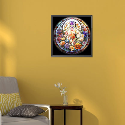 Blooming - Full Round Drill Diamond Painting 30*30CM