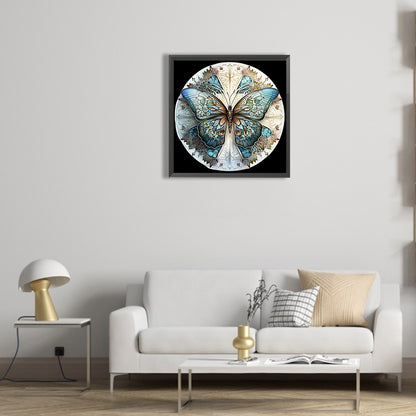 Butterfly - Full Round Drill Diamond Painting 30*30CM