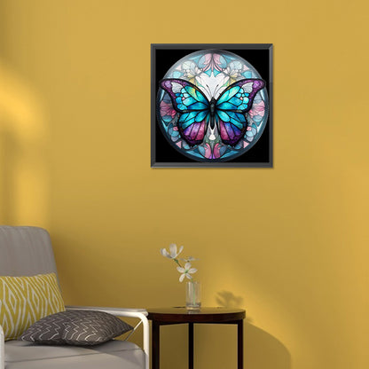 Butterfly - Full Round Drill Diamond Painting 30*30CM