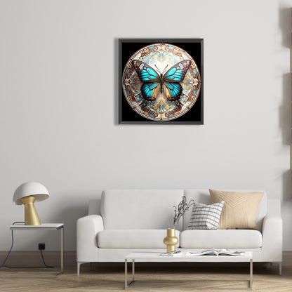 Butterfly - Full Round Drill Diamond Painting 30*30CM