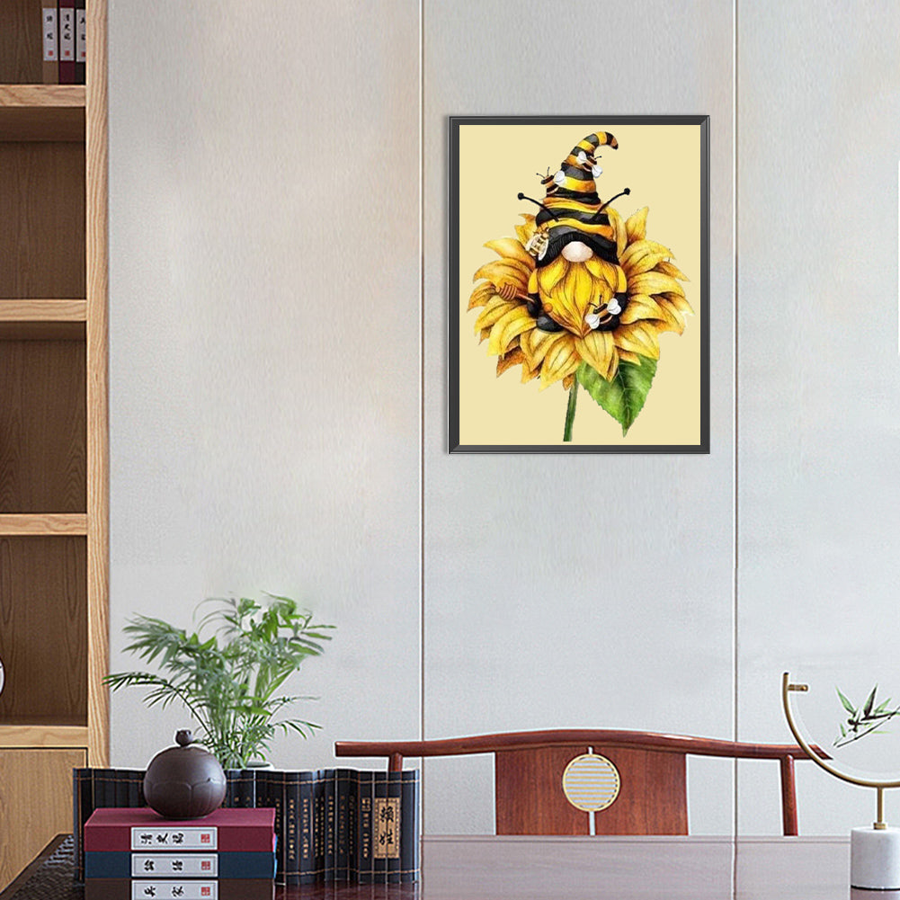 Bee Goblin - Full Round Drill Diamond Painting 30*40CM