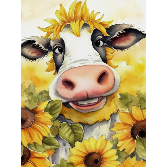 The Cow - Full Round Drill Diamond Painting 30*40CM