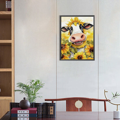 The Cow - Full Round Drill Diamond Painting 30*40CM
