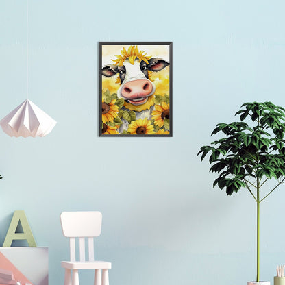 The Cow - Full Round Drill Diamond Painting 30*40CM