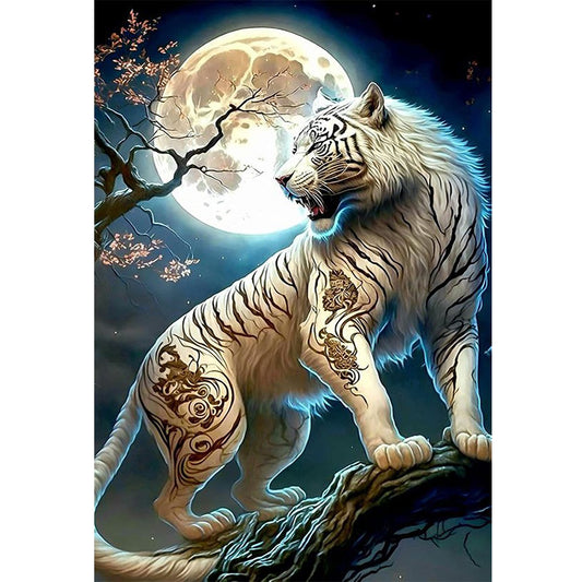 Tiger - 11CT Stamped Cross Stitch 45*65CM