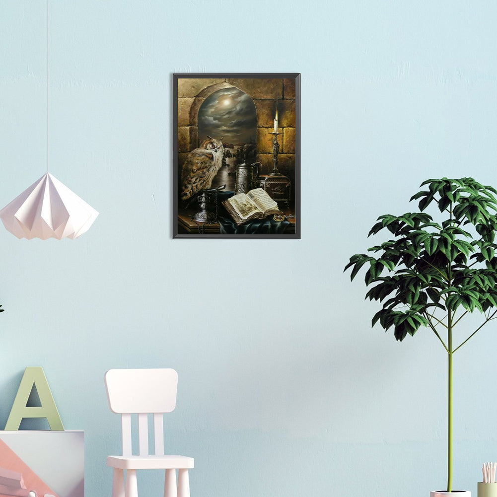 Table - Full Round Drill Diamond Painting 30*40CM