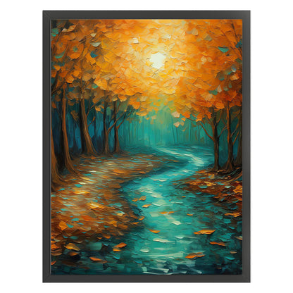 Colorful Woods - 11CT Stamped Cross Stitch 40*55CM