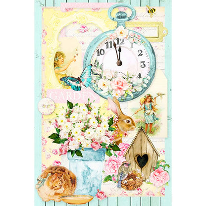 Beautiful Life - Full Round Drill Diamond Painting 40*60CM