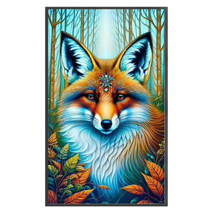Fox - 11CT Stamped Cross Stitch 35*60CM