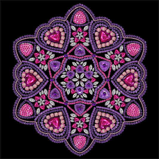 Mandala - Special Shaped Drill Diamond Painting 30*30CM