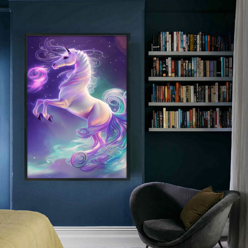 Unicorn - 11CT Stamped Cross Stitch 40*60CM