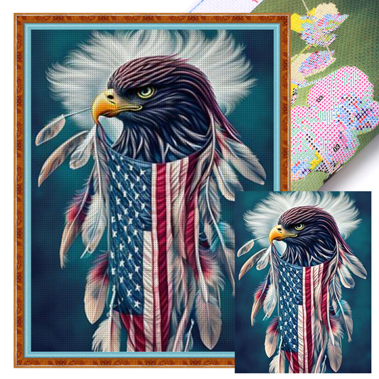 American Eagle - 11CT Stamped Cross Stitch 45*60CM
