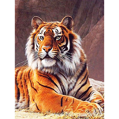 Tiger - Full Round Drill Diamond Painting 40*50CM