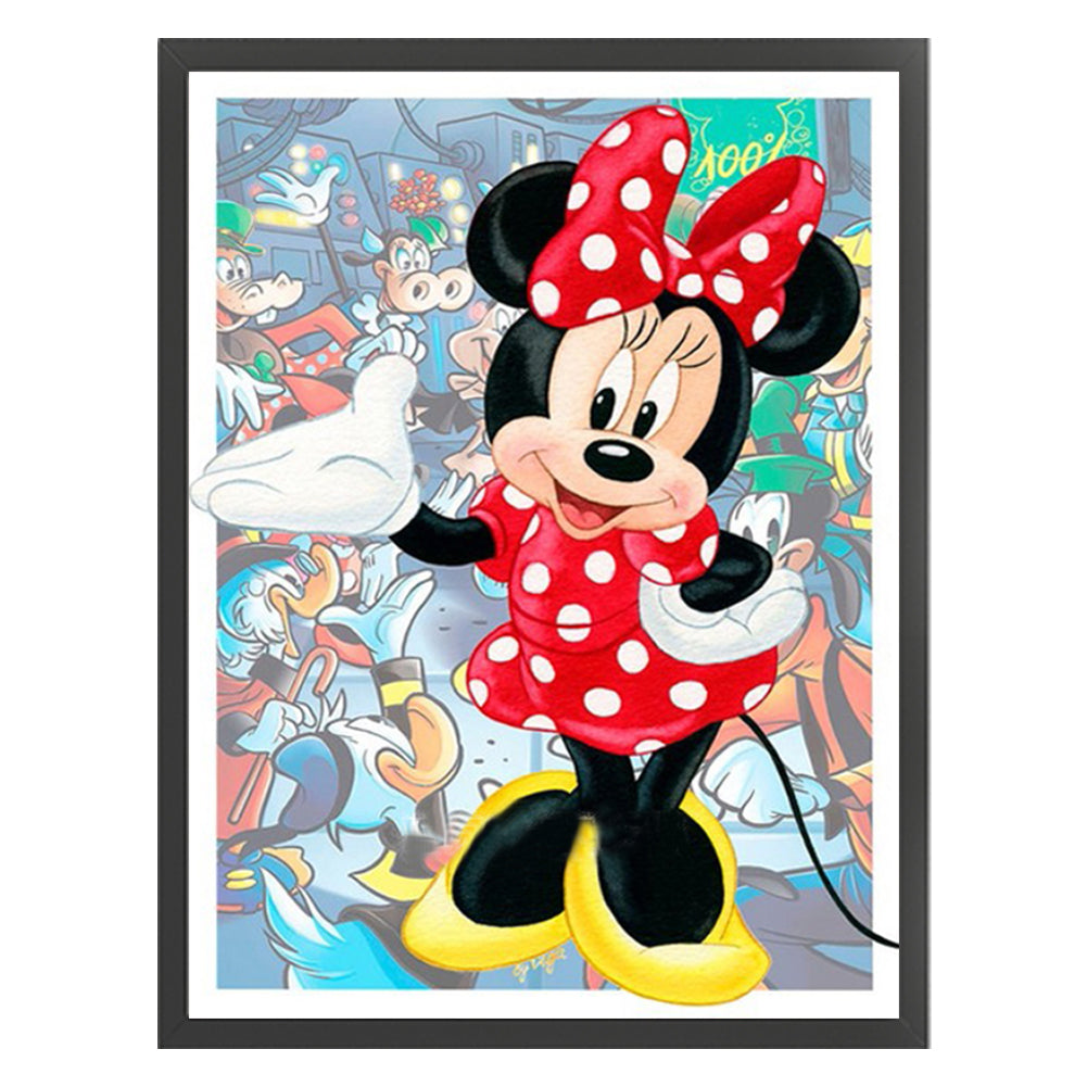 Minnie - 11CT Stamped Cross Stitch 40*55CM