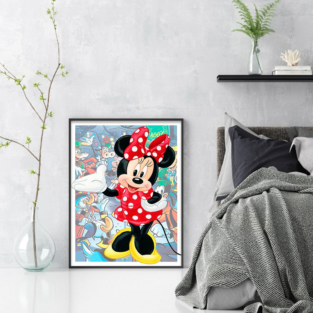 Minnie - 11CT Stamped Cross Stitch 40*55CM