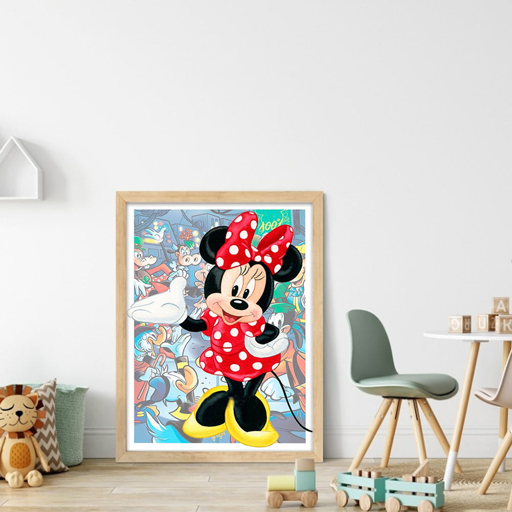 Minnie - 11CT Stamped Cross Stitch 40*55CM