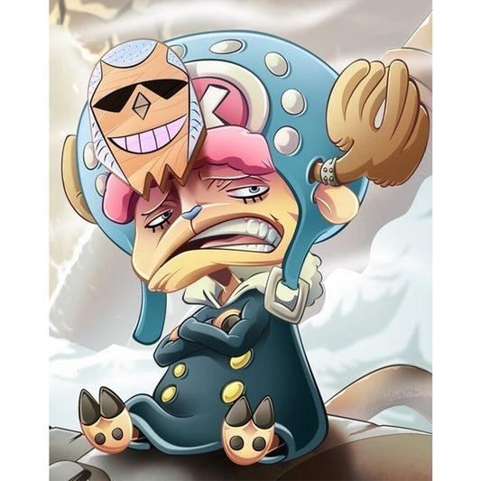 Cartoon Characters - 11CT Stamped Cross Stitch 50*60CM