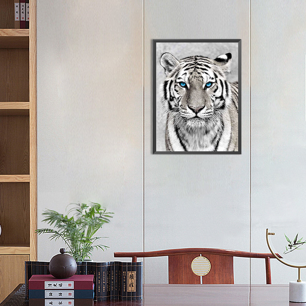 Tiger - Full Round Drill Diamond Painting 30*40CM