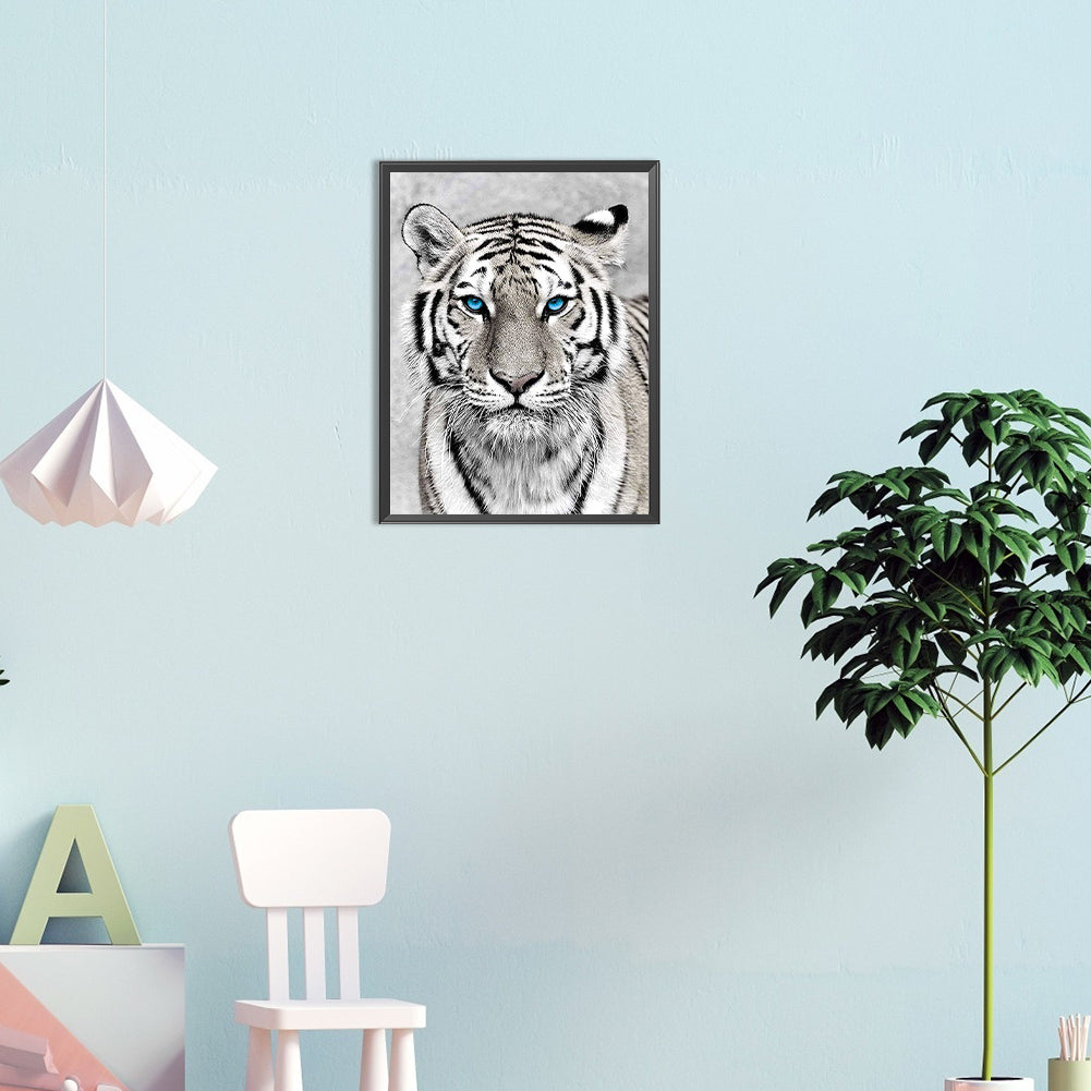 Tiger - Full Round Drill Diamond Painting 30*40CM