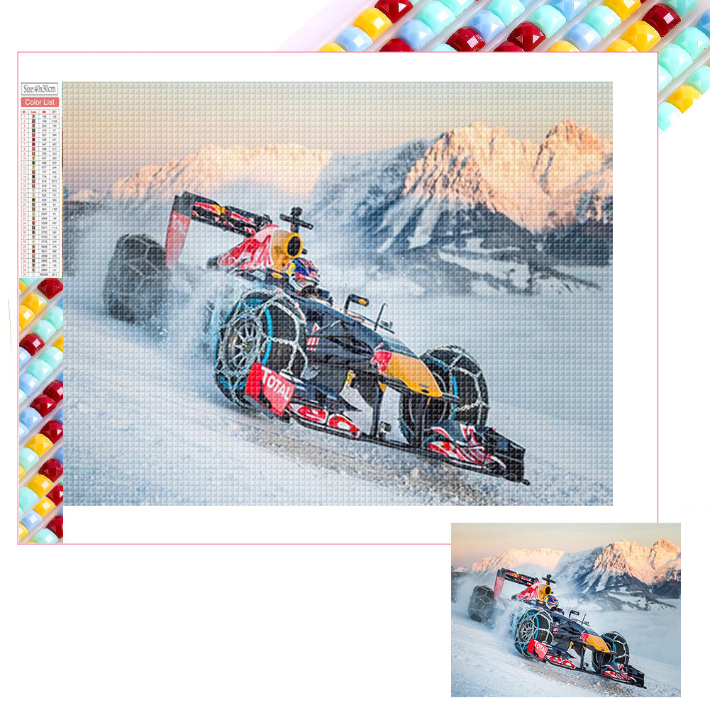 Racing Car - Full Square Drill Diamond Painting 50*40CM