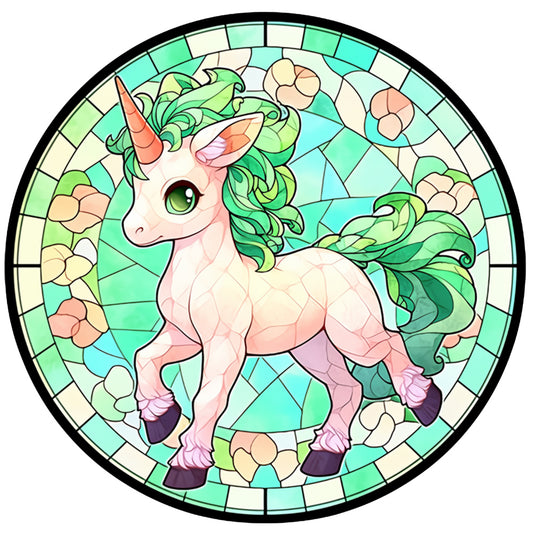 My Little Pony Glass Painting - Full Round Drill Diamond Painting 30*30CM