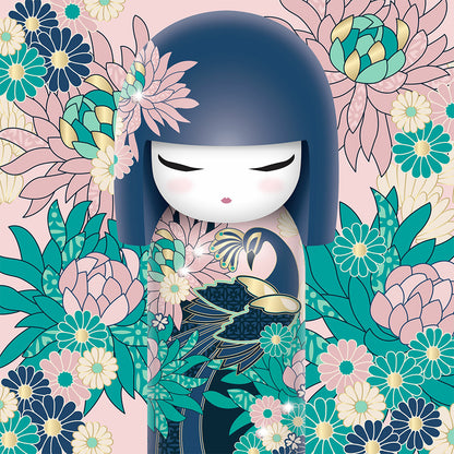 Ceramic Doll - Full Round Drill Diamond Painting 40*40CM