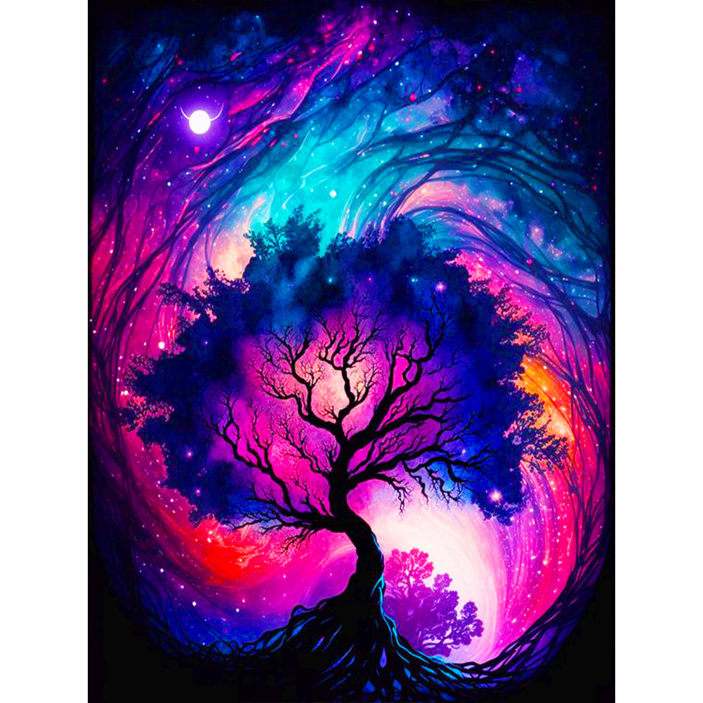 Dream Tree - Full Round Drill Diamond Painting 30*40CM