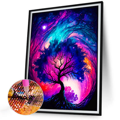 Dream Tree - Full Round Drill Diamond Painting 30*40CM